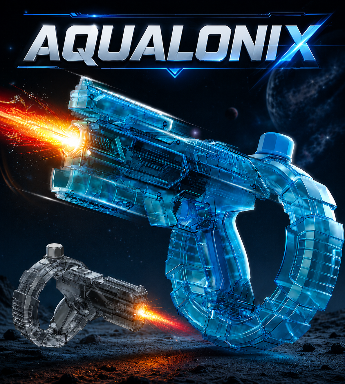 Pistola de agua Aqualonix