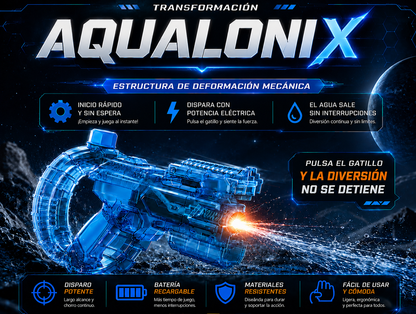 Pistola de agua Aqualonix